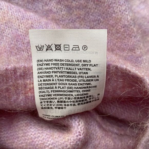 Acne Pink Cowl Neck Sweater - Picture 7 of 10